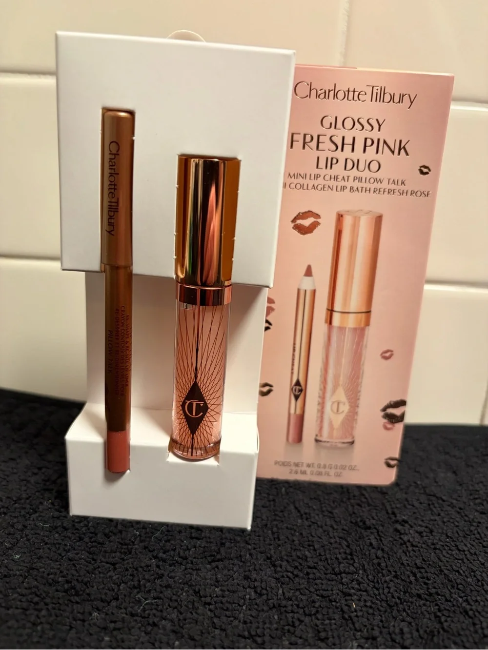 Charlotte Tilbury - Glossy Fresh Pink Lip Duo in Fresh Pink & Refresh Rose